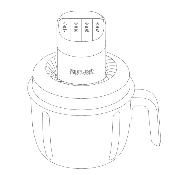 食品加工器（碎肉机）